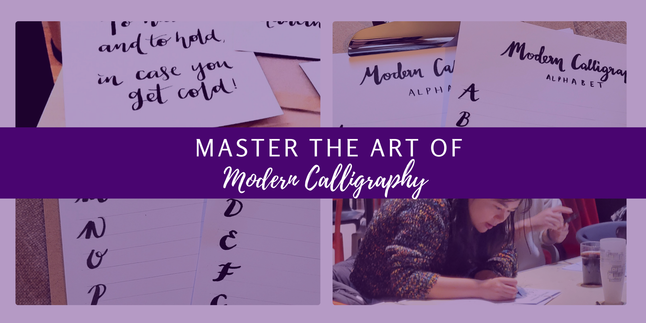 Master the art of Modern Calligraphy – Improvers